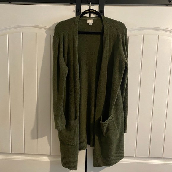 a new day Sweaters - Green cardigan- a new day
